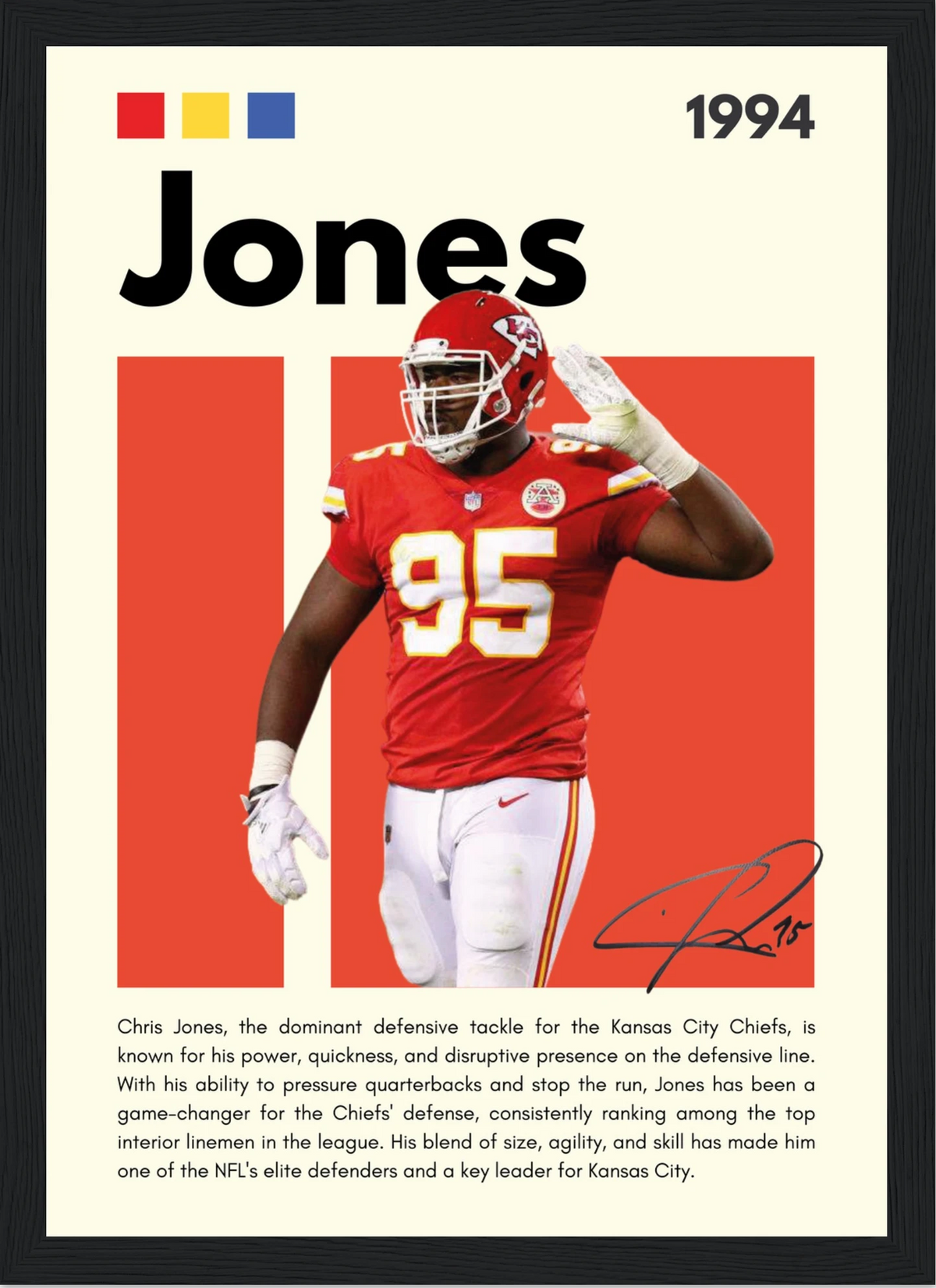 Jones – NFL – Poster