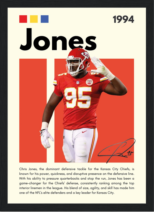 Jones – NFL – Poster