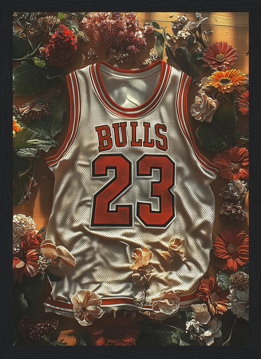 Jordan 23 Floral Jersey – NBA – Poster