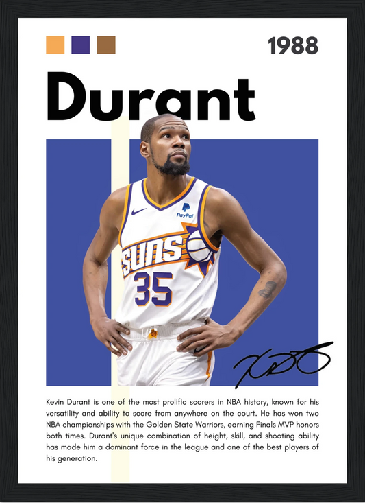 Kevin Durant – NBA – Poster