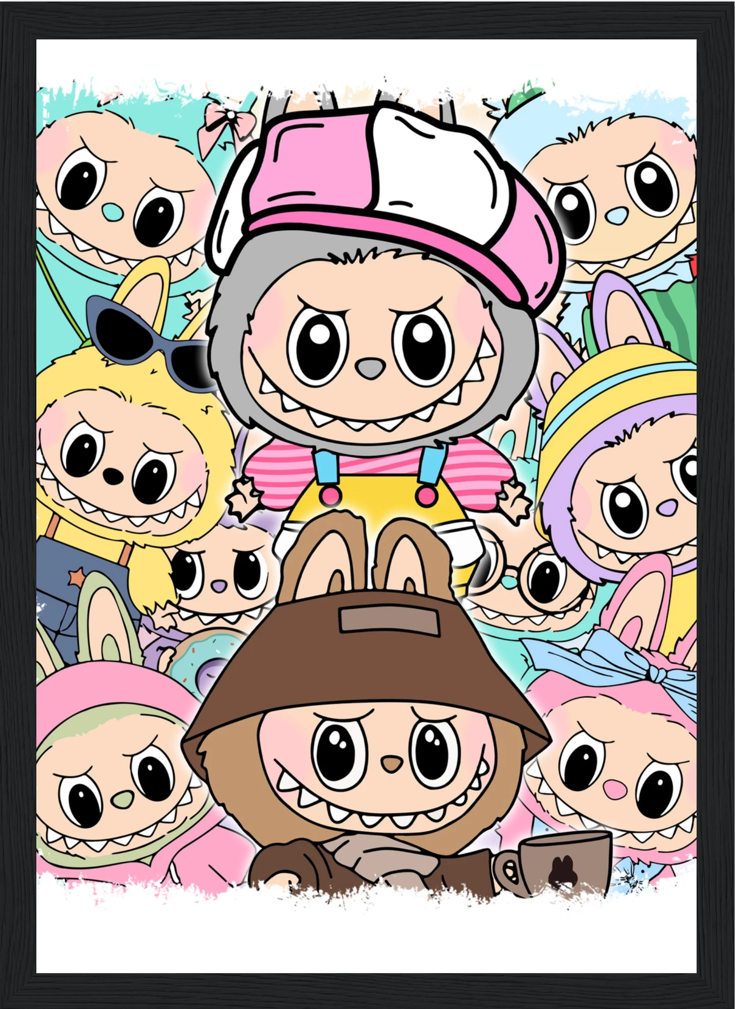 Labubu – Colorful Chaos – Poster
