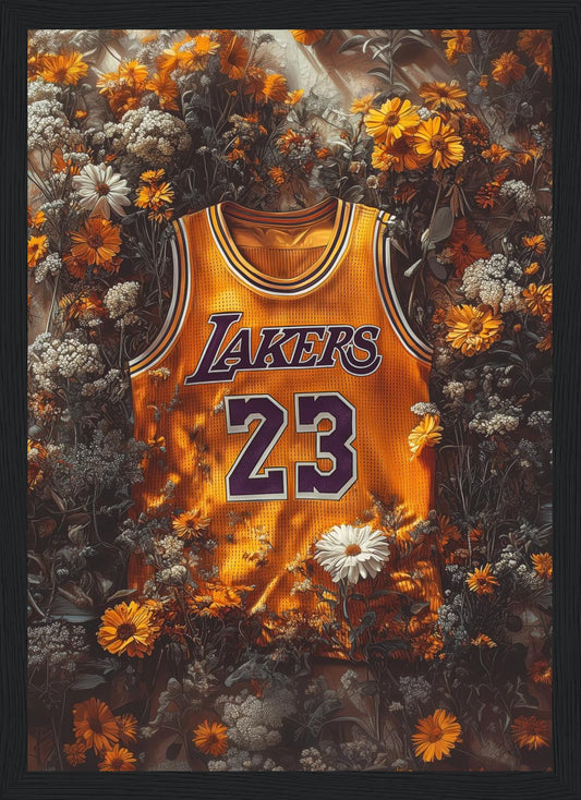 LeBron 23 Floral Jersey – NBA – Poster