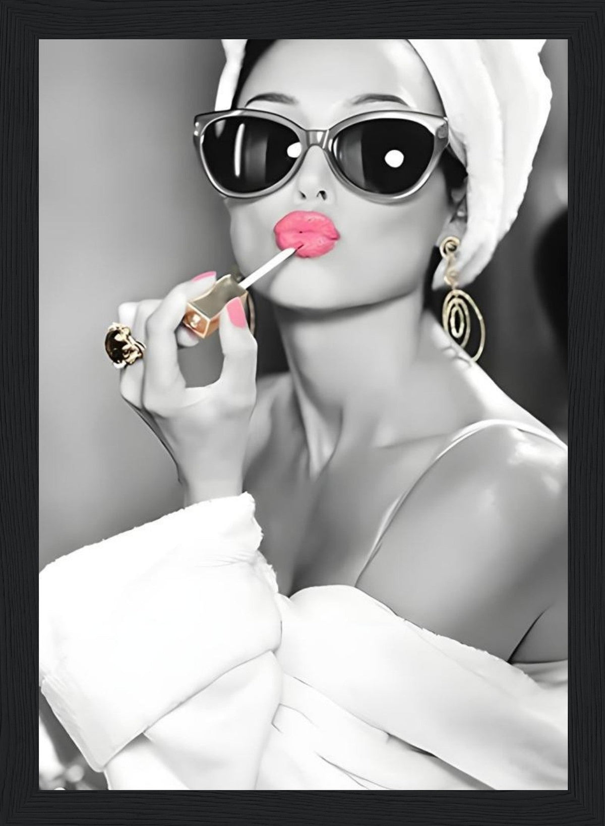 Lets make up - Retro Art - Poster