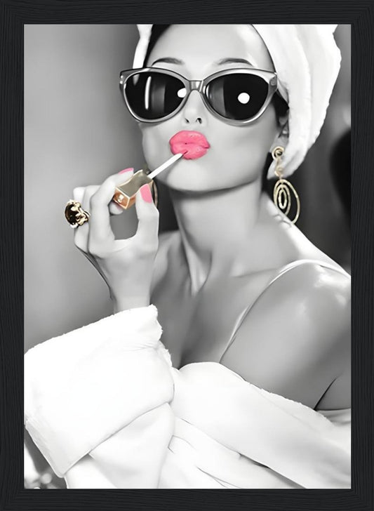 Lets make up - Retro Art - Poster