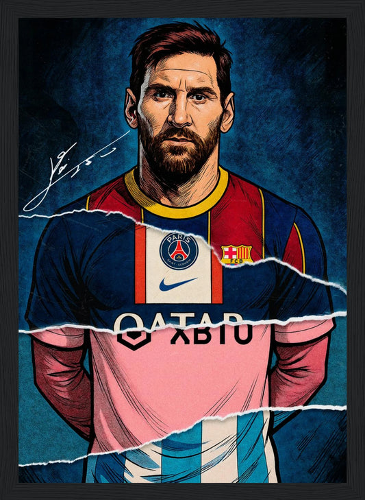 Lionel Messi Legacy Kit – Football – Poster