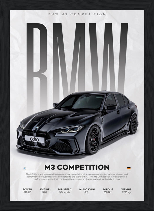 M3 - BMW - Poster