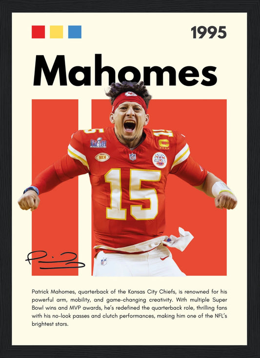Mahomes – NFL – Poster