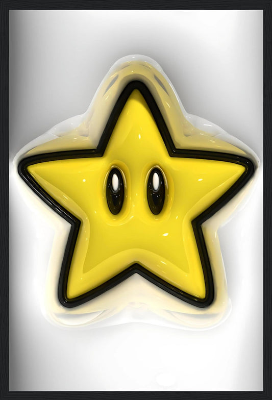 Mario Star - 3D - Art