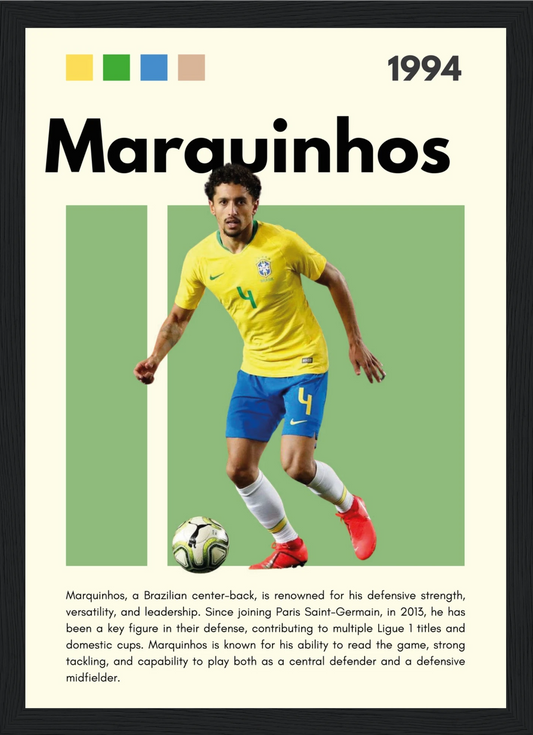 Marquinhos – Football – Poster