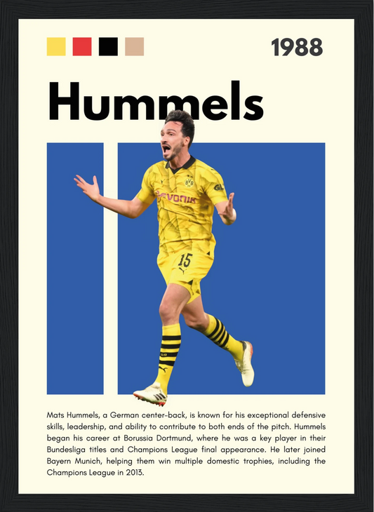 Mats Hummels – Football – Poster