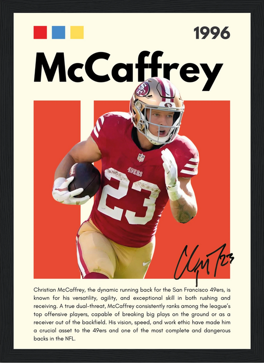 McCaffrey – NFL – Poster