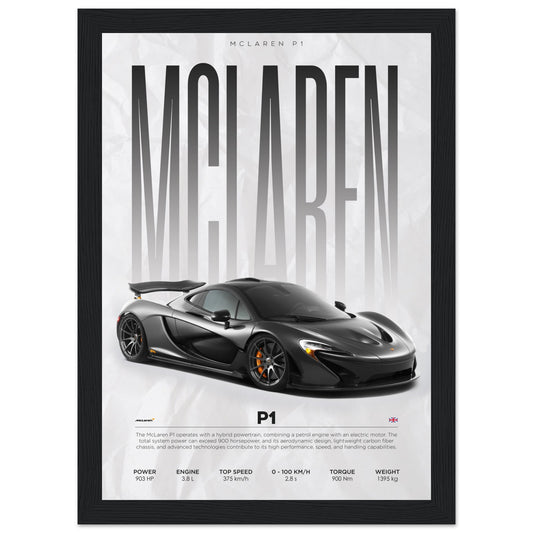 Mclaren - P1 - Poster