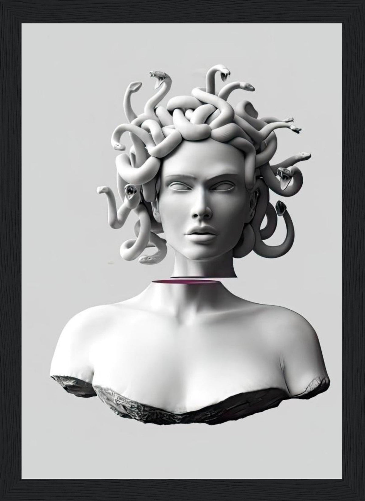 Medusa - Black&White - Poster