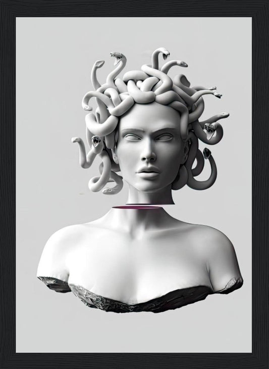Medusa - Black&White - Poster