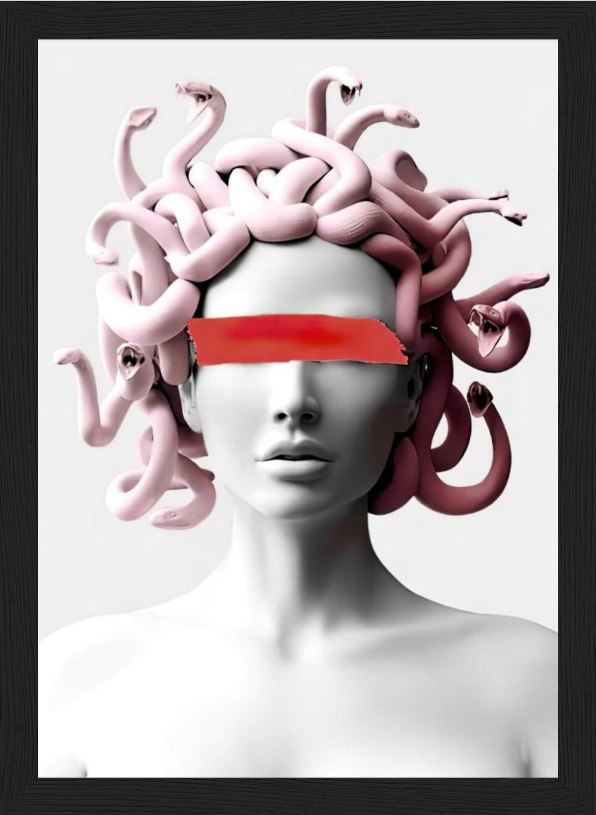 Medusa - Pink Hair - Poster