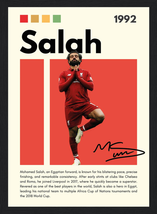 Mohamed Salah – Football – Poster