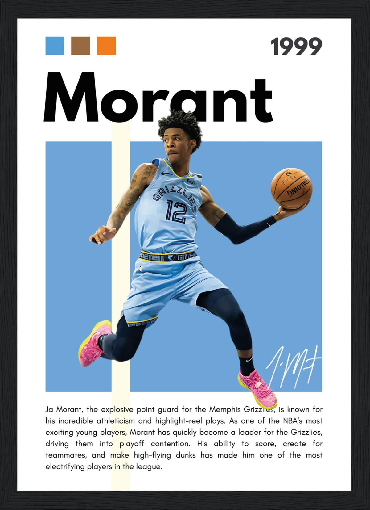 Morant – NBA – Poster