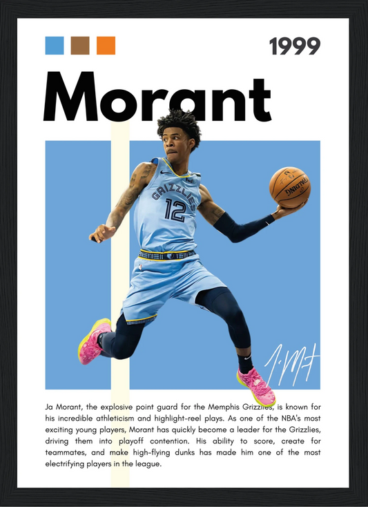 Morant – NBA – Poster