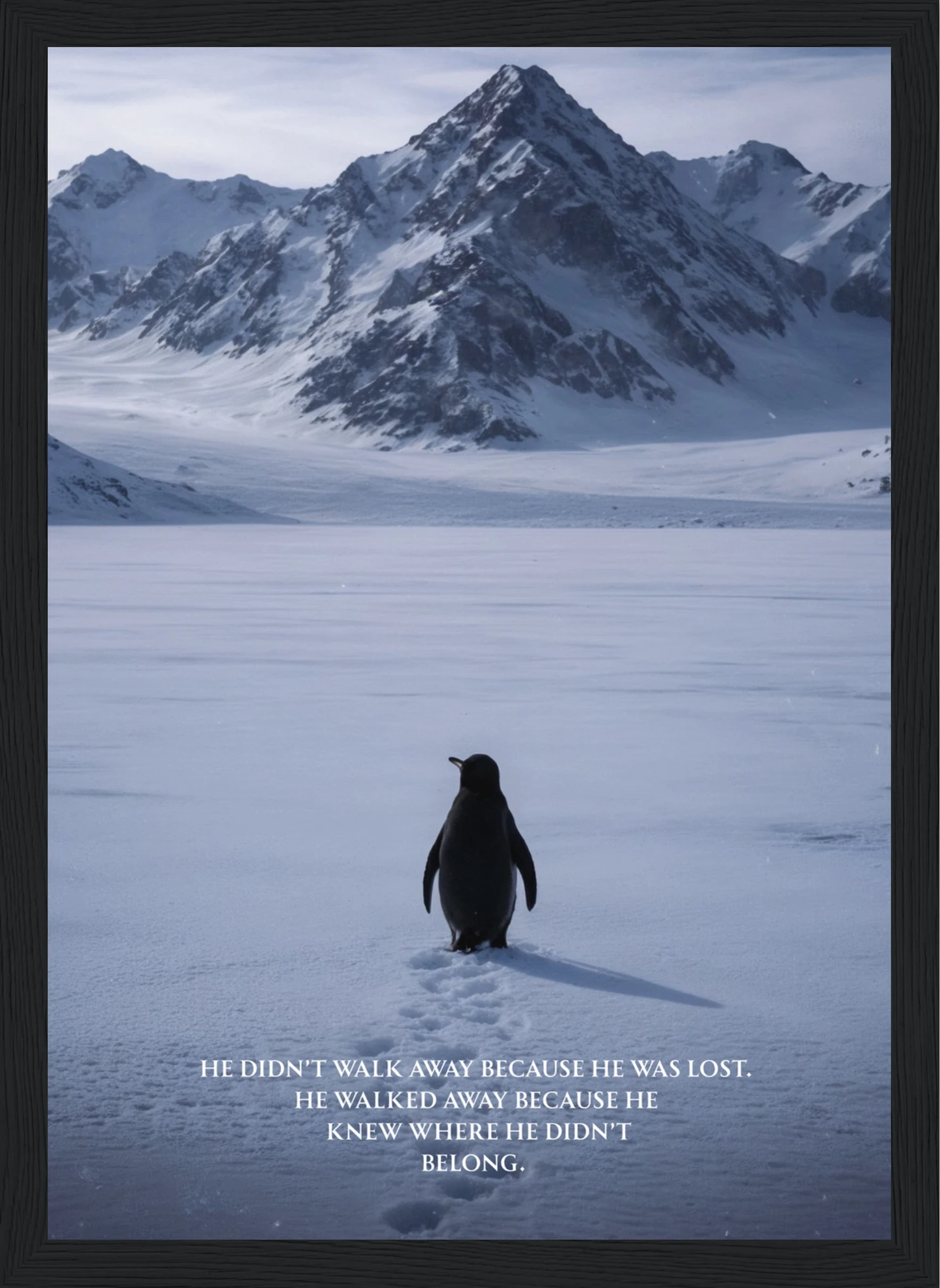 Nihilist Penguin – Belong – Poster
