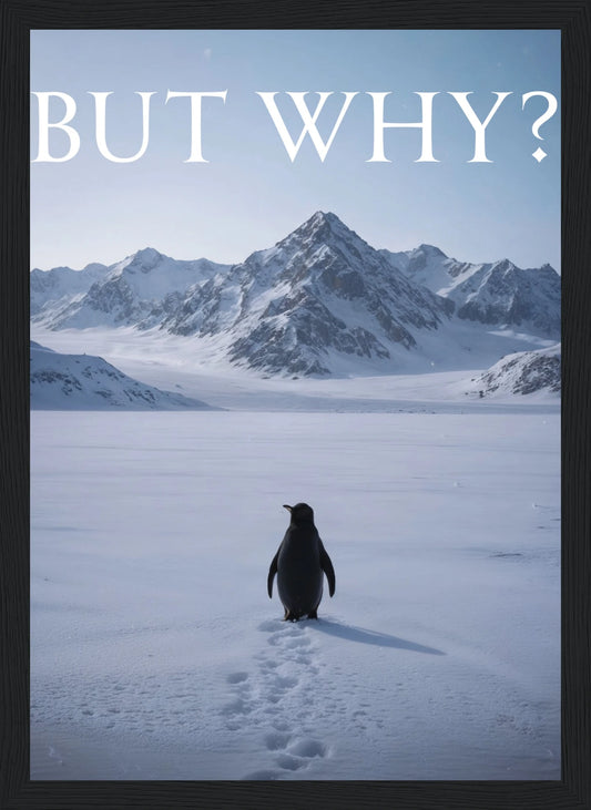 Nihilist Penguin – But Why? – Poster