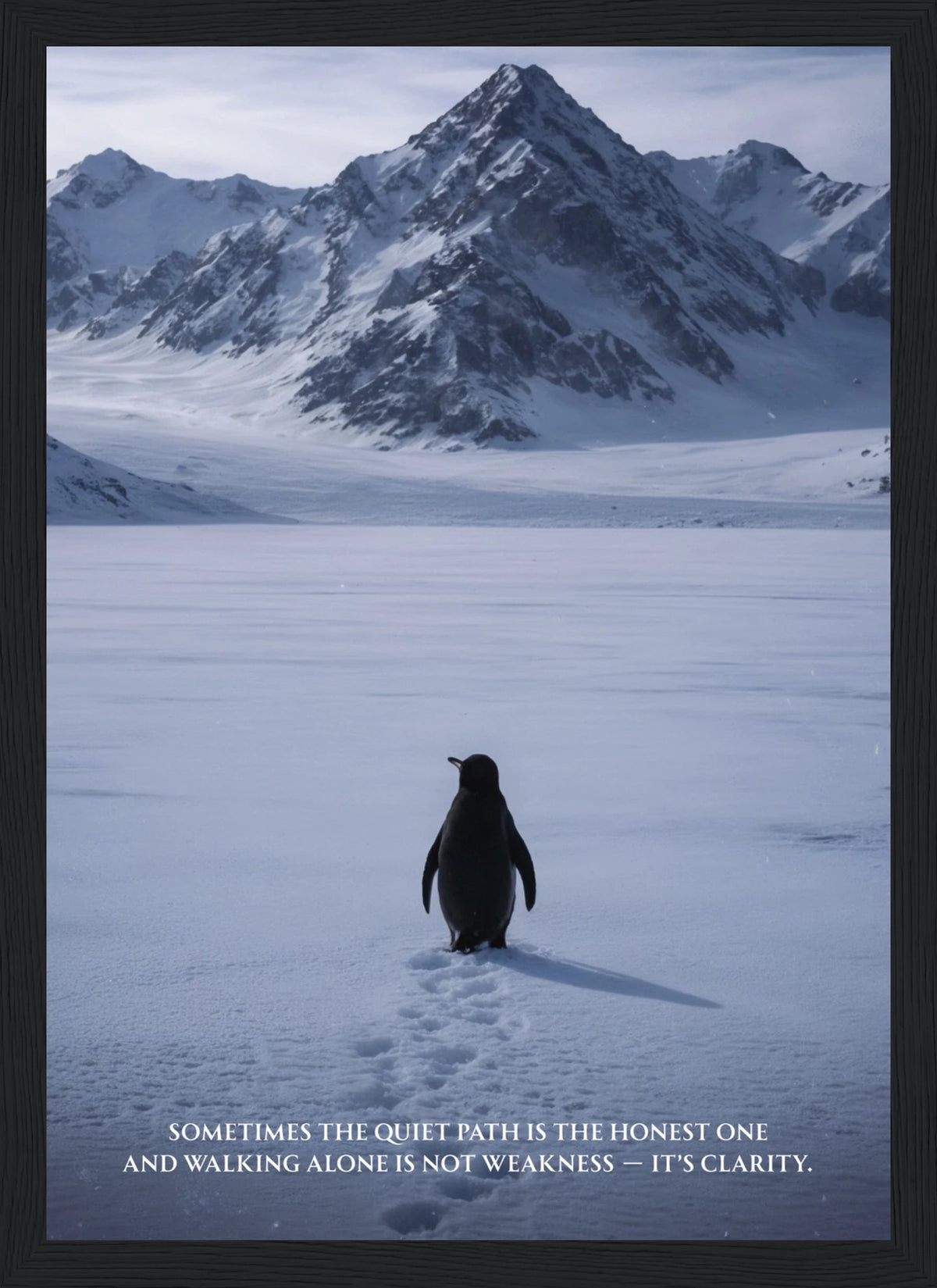 Nihilist Penguin – Quiet – Poster