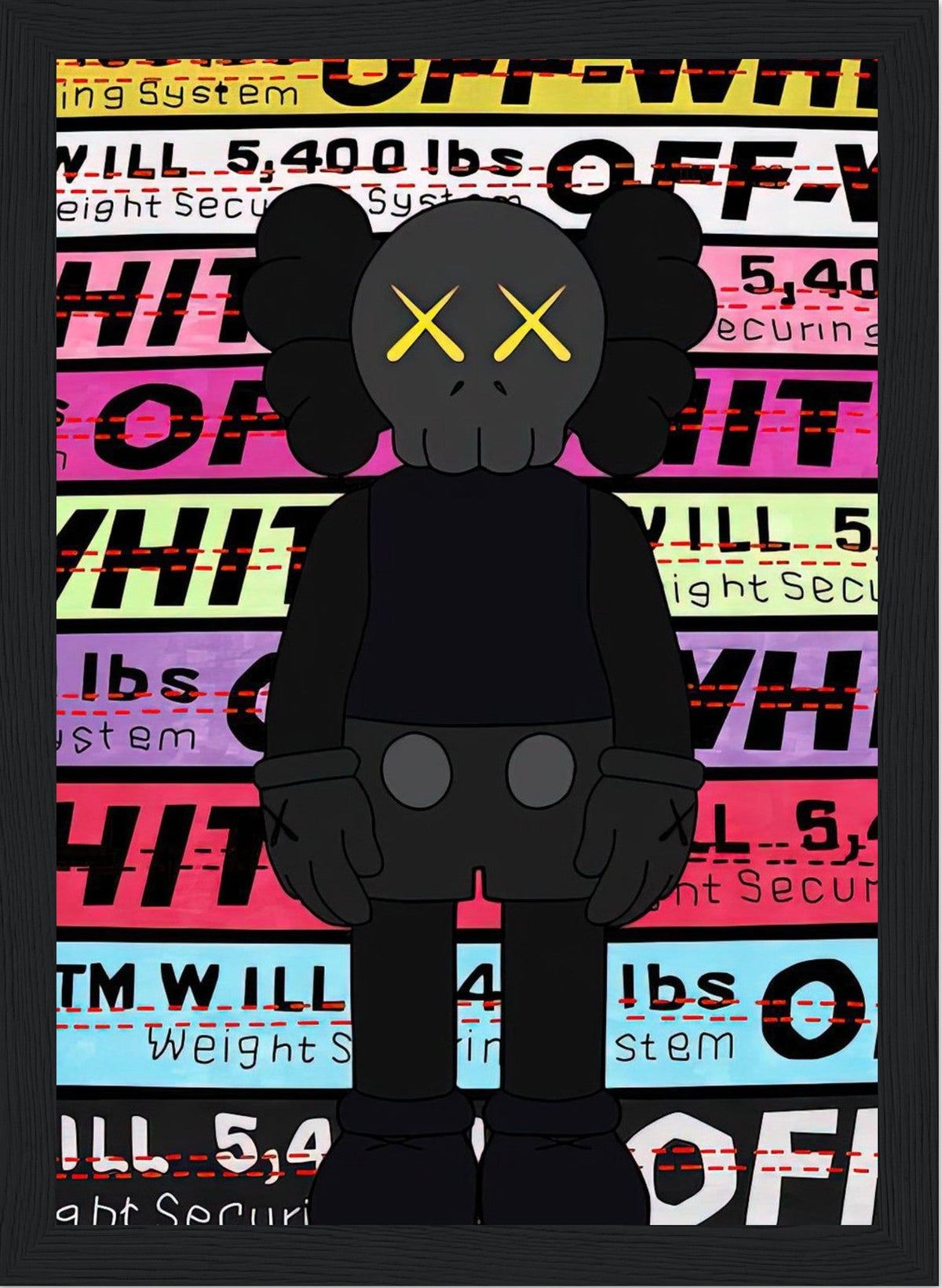 Off - White - Kaws - Poster
