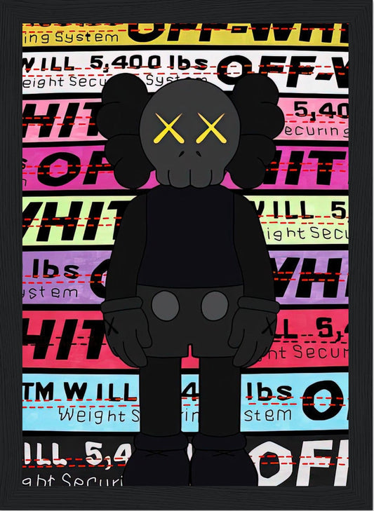 Off - White - Kaws - Poster