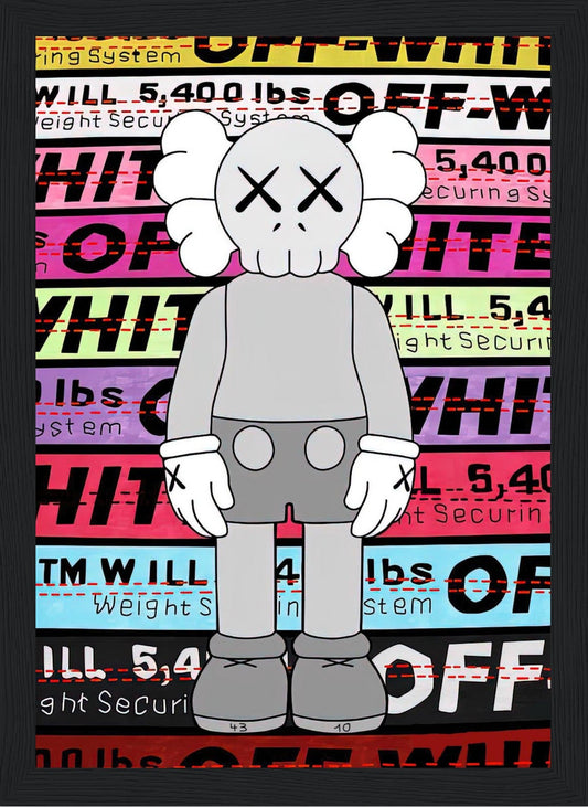 Off - White - Kaws - Poster
