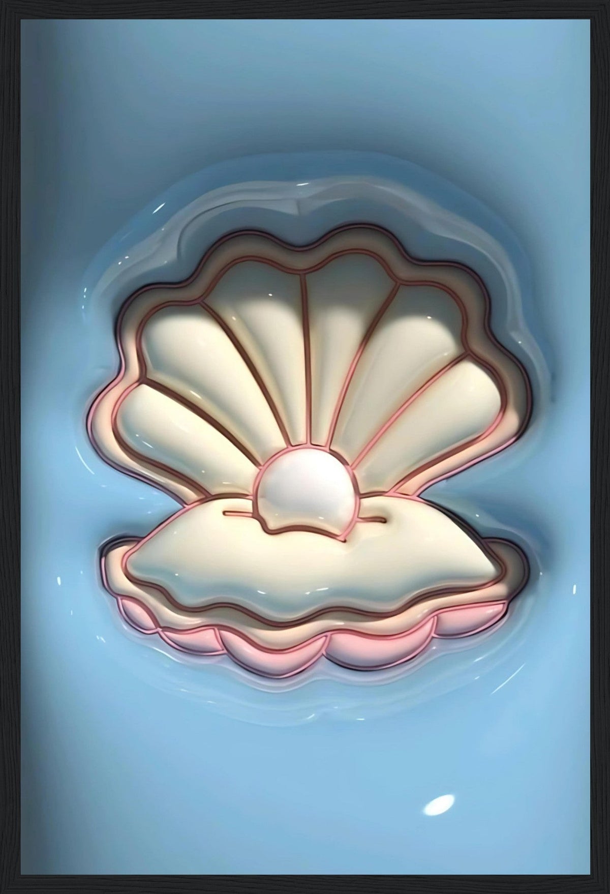 Pearl Shell - 3D - Art