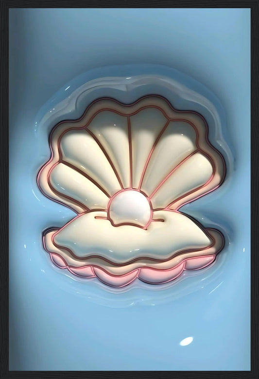 Pearl Shell - 3D - Art