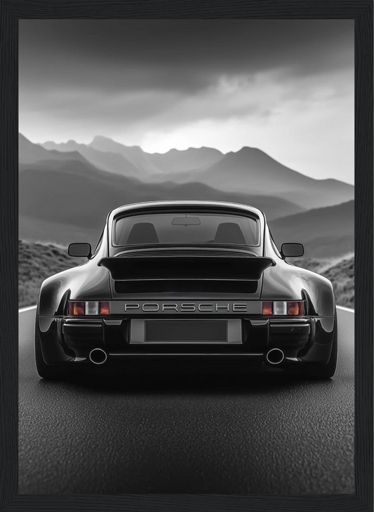 Porsche – 911 Classic Rear – Poster