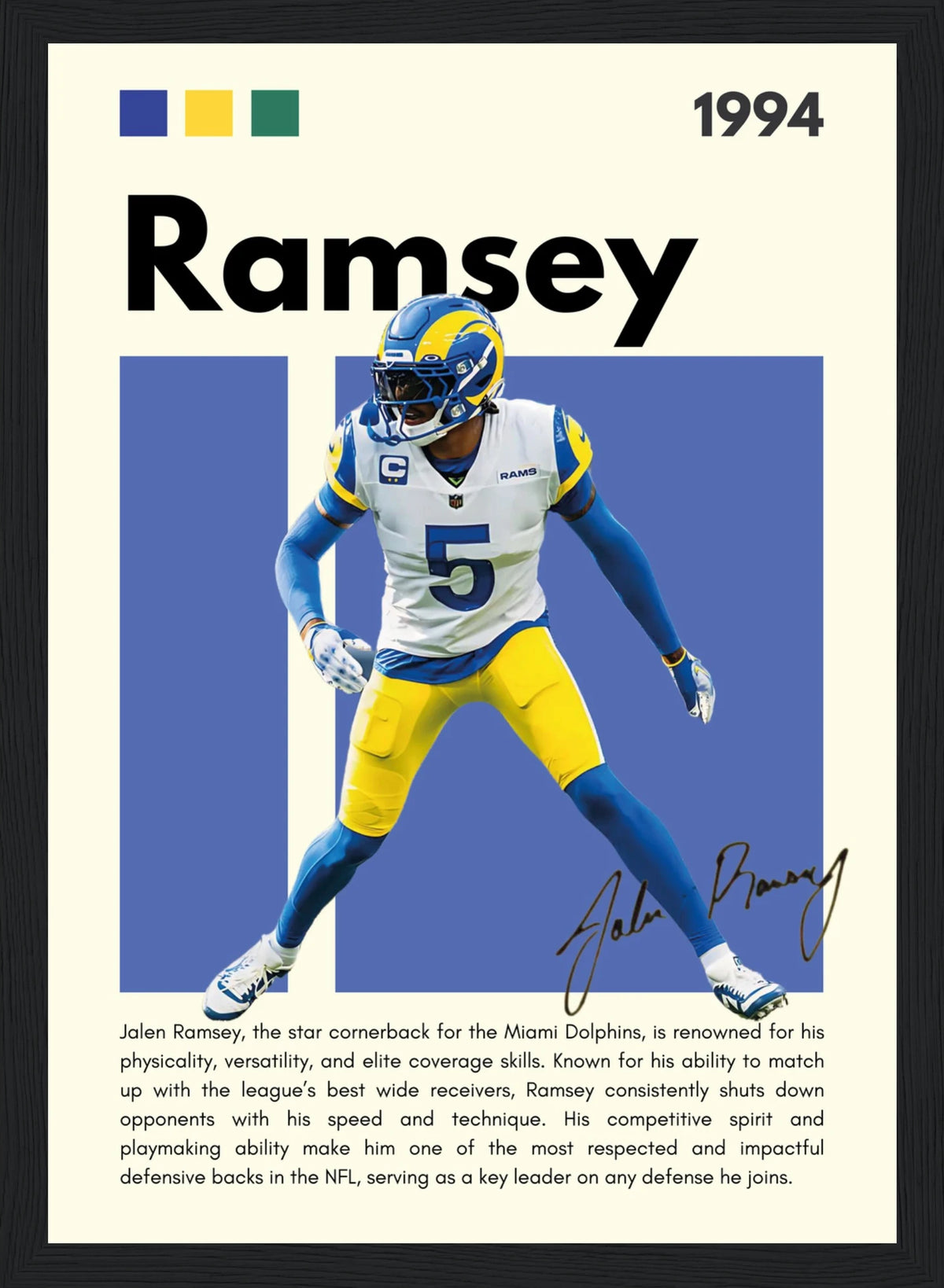 Ramsey – NFL – Poster