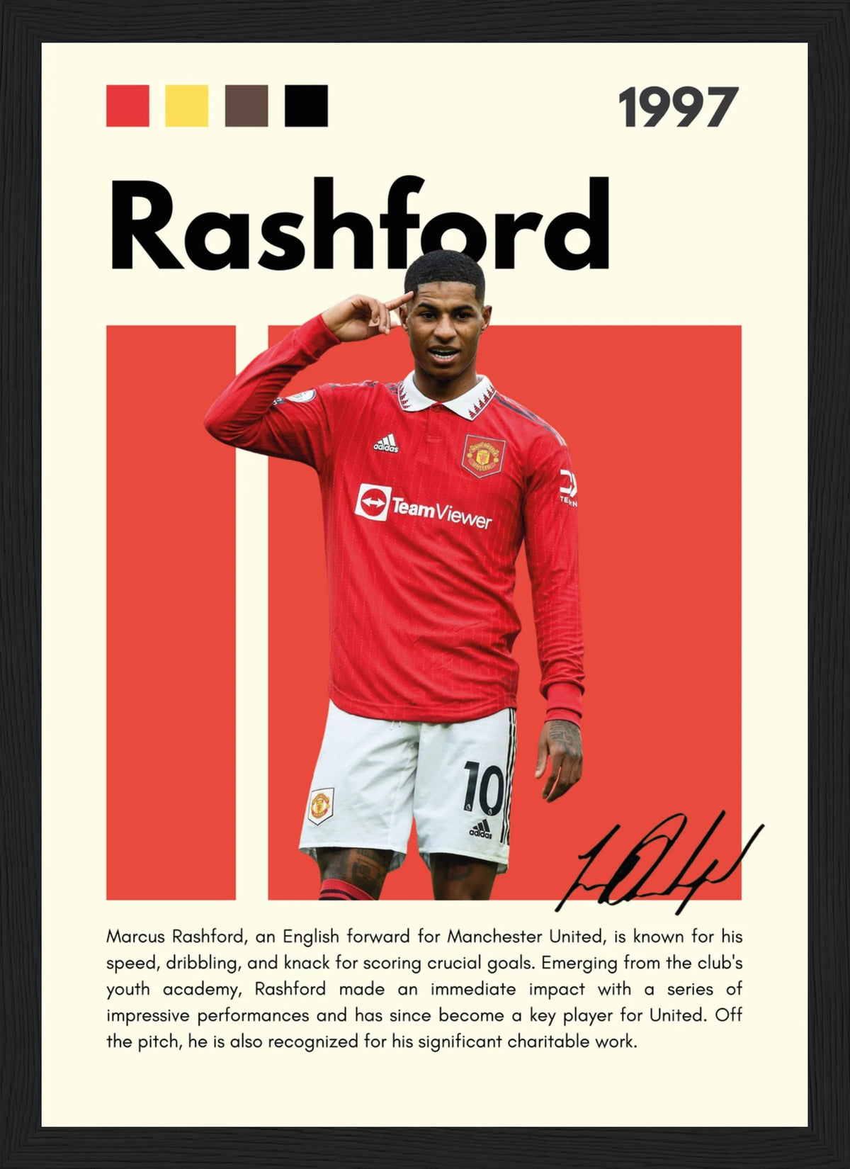 Rashford – Football – Poster