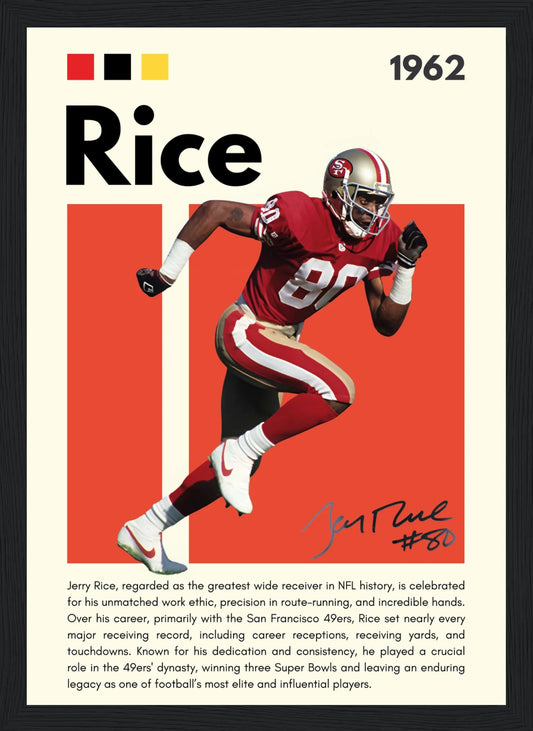 Rice – NFL – Poster