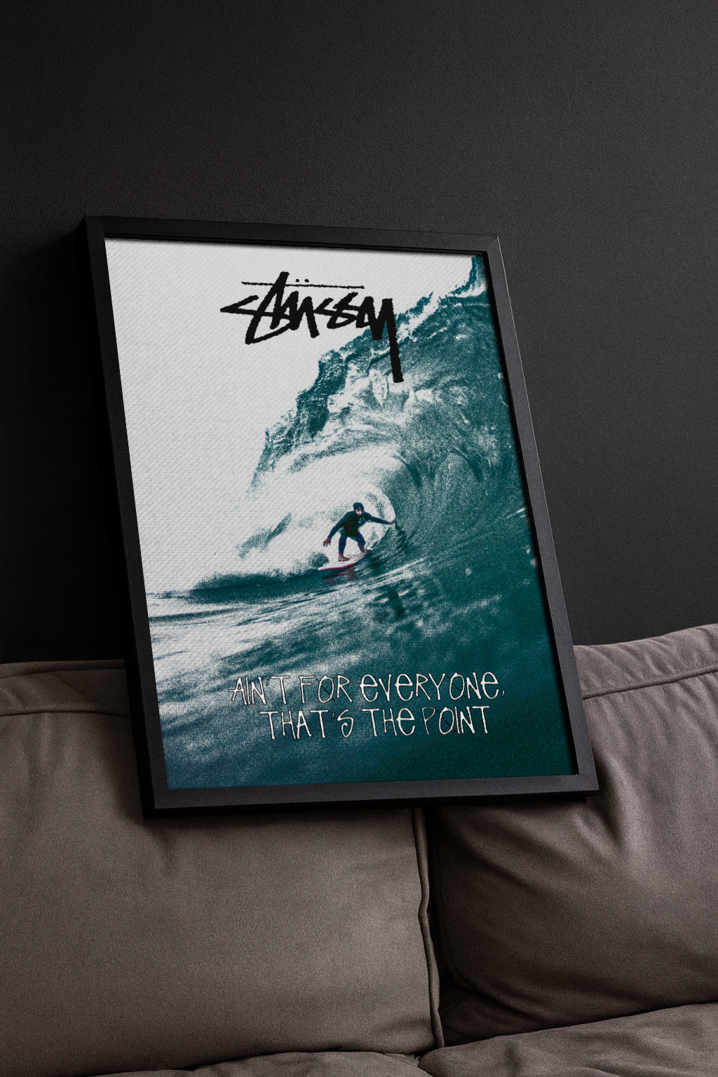 Wave Rider Statement – ​​Streetwear – Poster