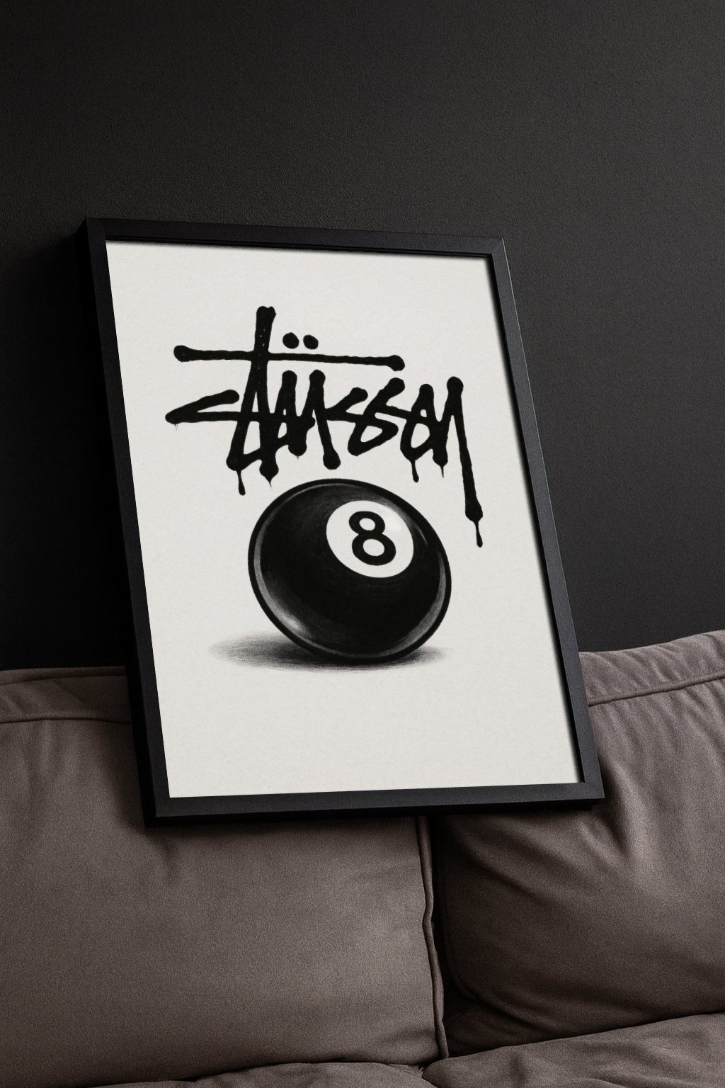 Graffiti 8 Ball – Streetwear – Poster