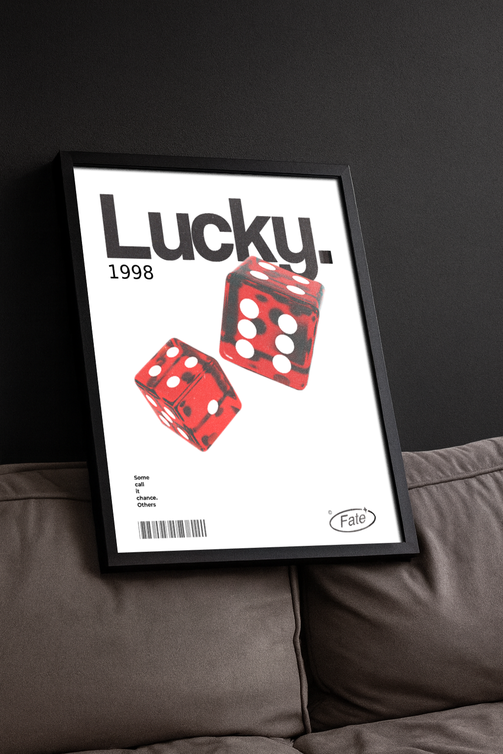 Red Dice Mindset – Streetwear – Poster