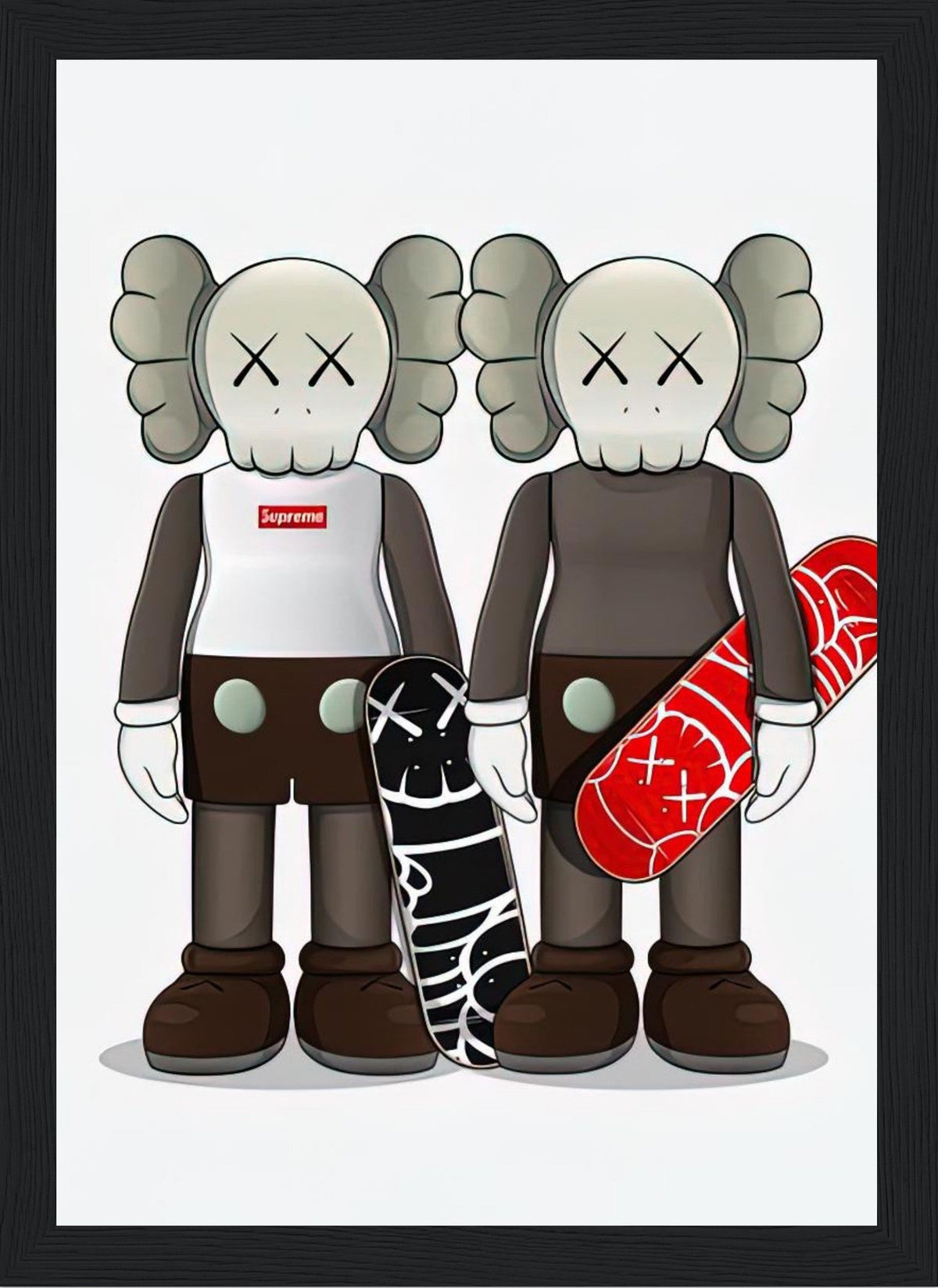 Skater - Kaws - Poster