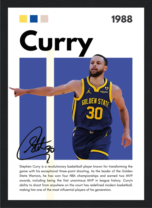 Stephen Curry – NBA – Poster