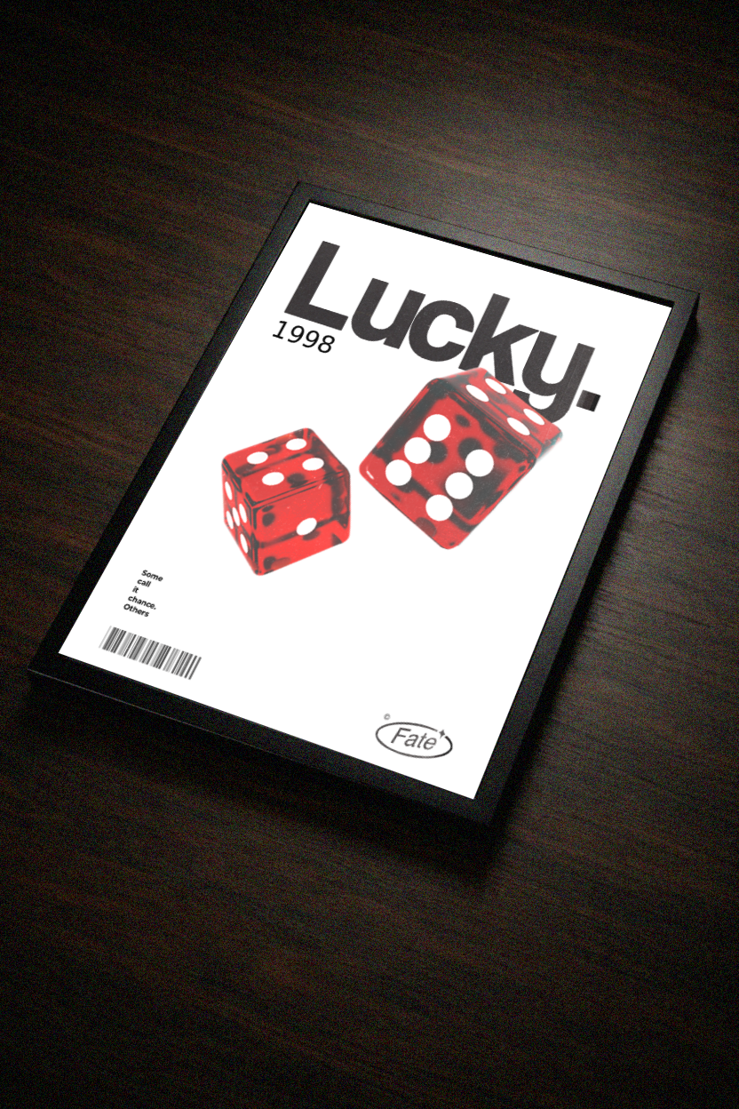 Red Dice Mindset – Streetwear – Poster