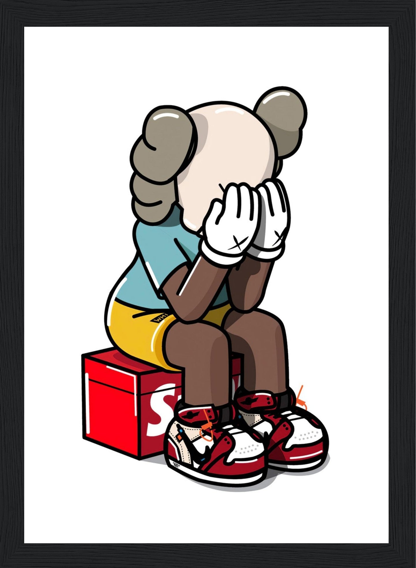 Supreme - Kaws - Poster