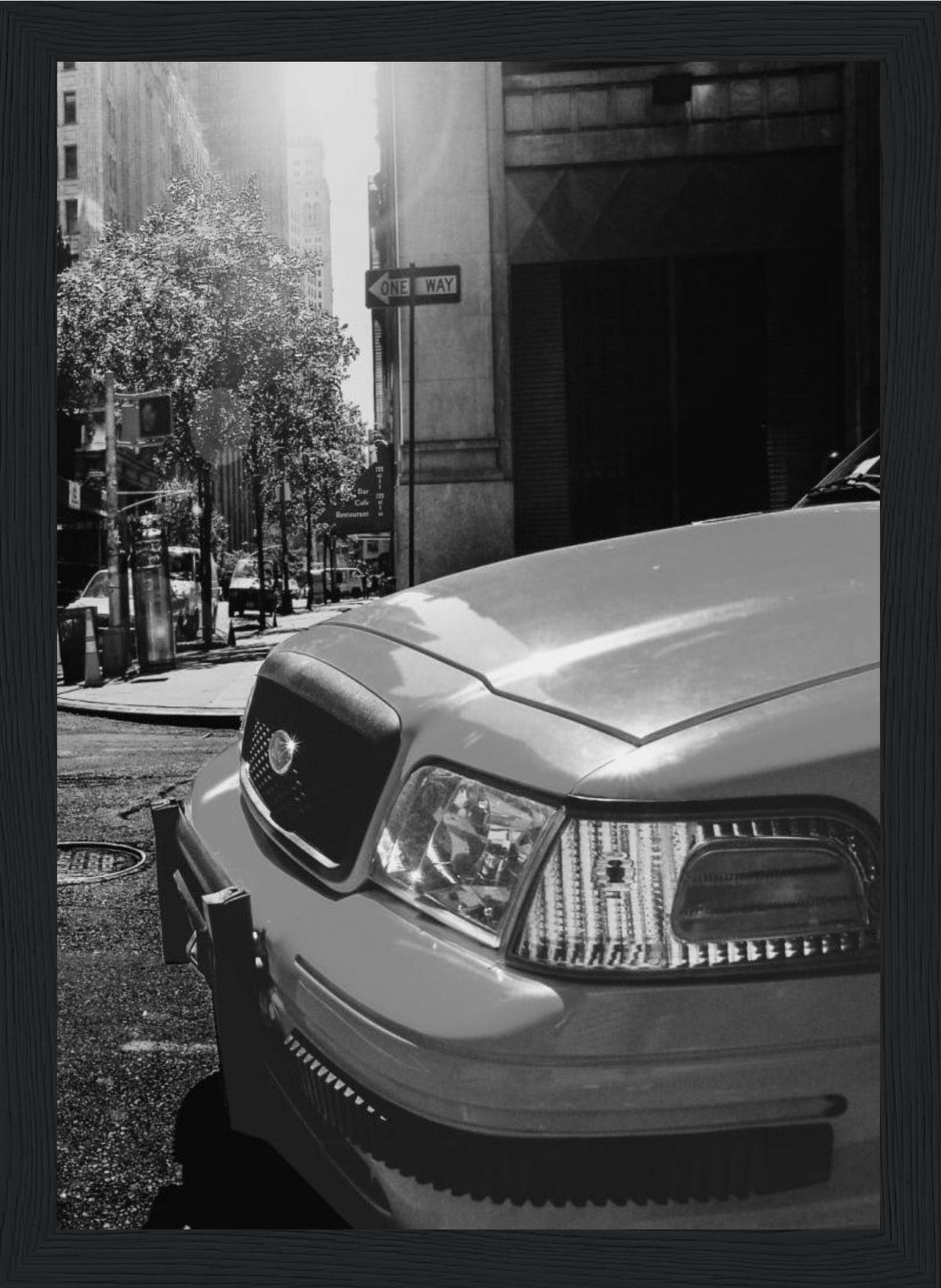 Taxi - Retro Art - Poster