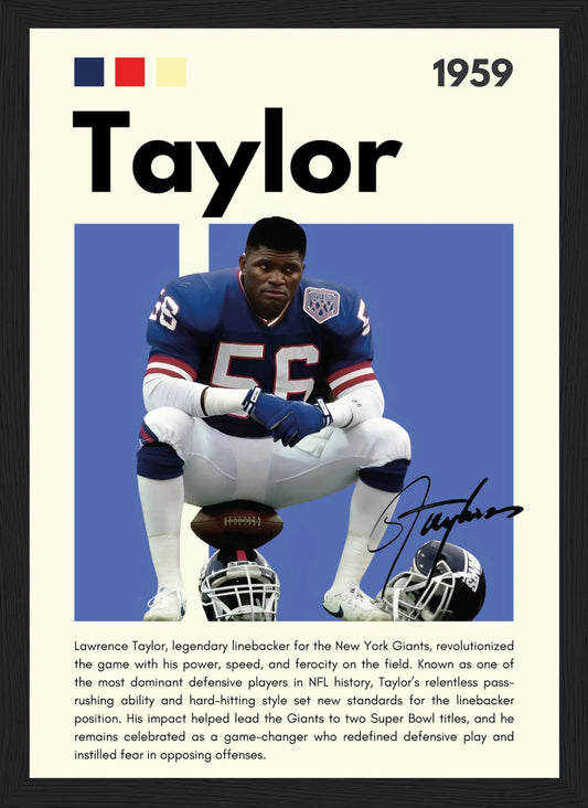 Taylor – NFL – Poster