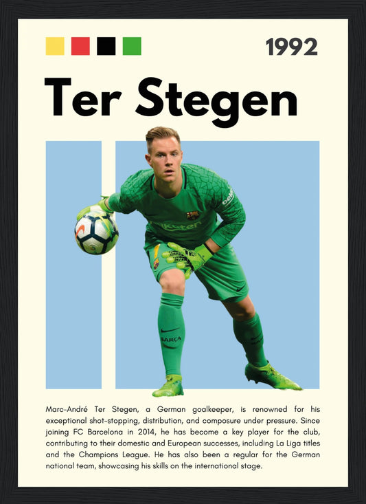 Ter Stegen – Football – Poster