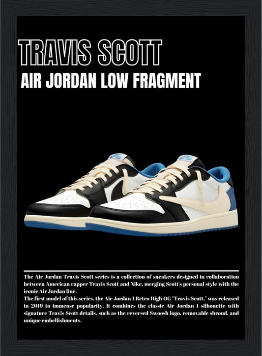 Travis Scott - Air Jordan - Poster