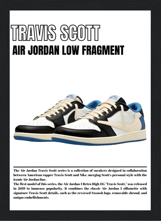 Travis Scott - Jordans Low - Poster