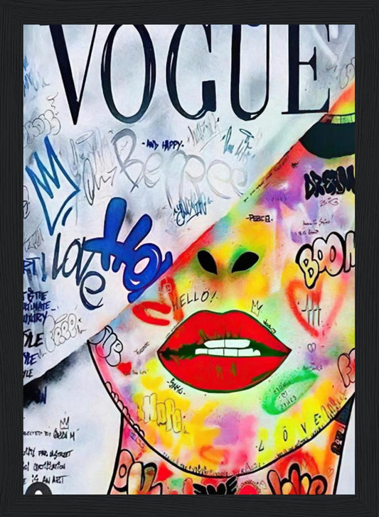 Vogue - Graffiti Art - Poster
