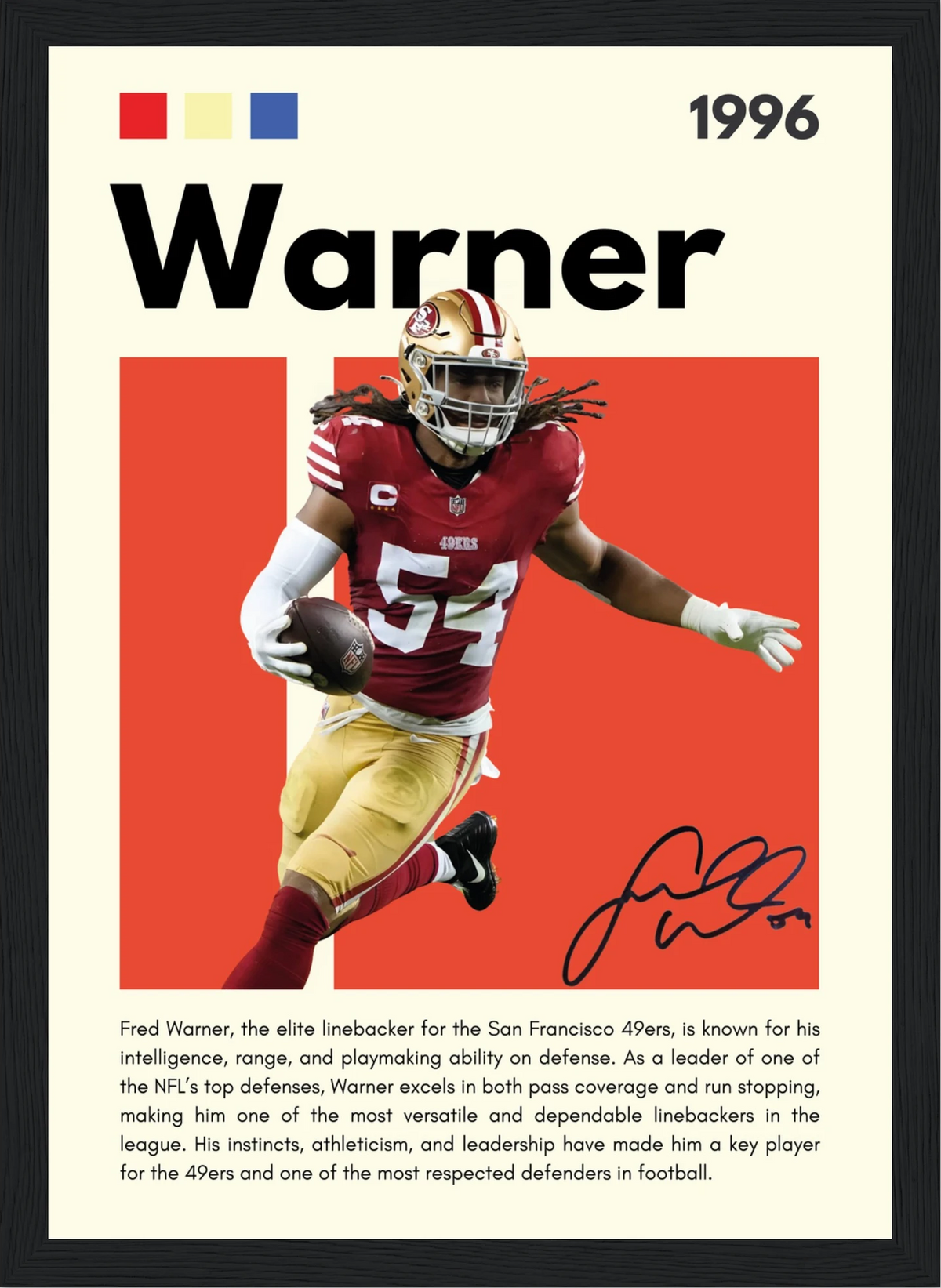 Warner – NFL – Poster