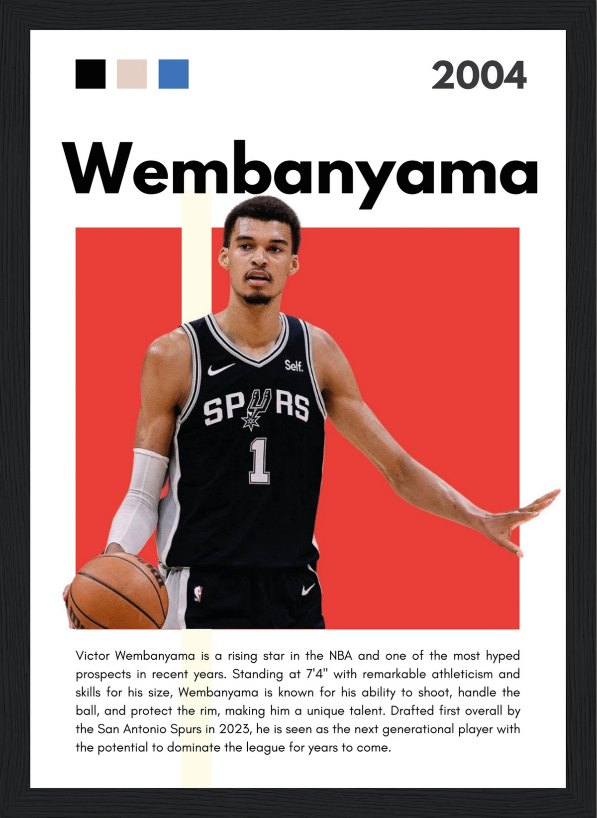 Wembanyama – NBA – Poster