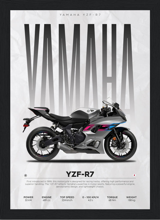 YZF R7 - Yamaha - Poster